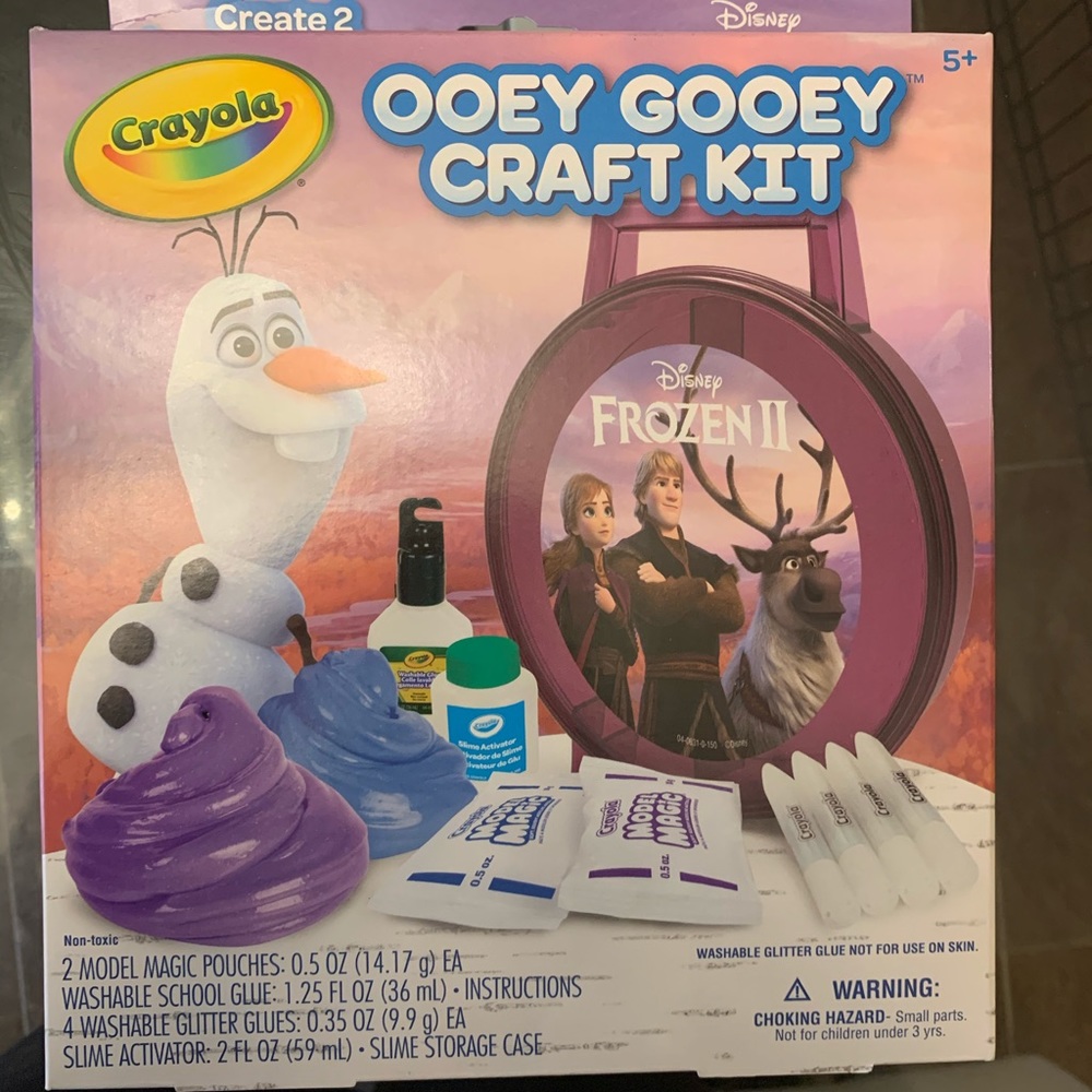 crayola ooey gooey craft kit